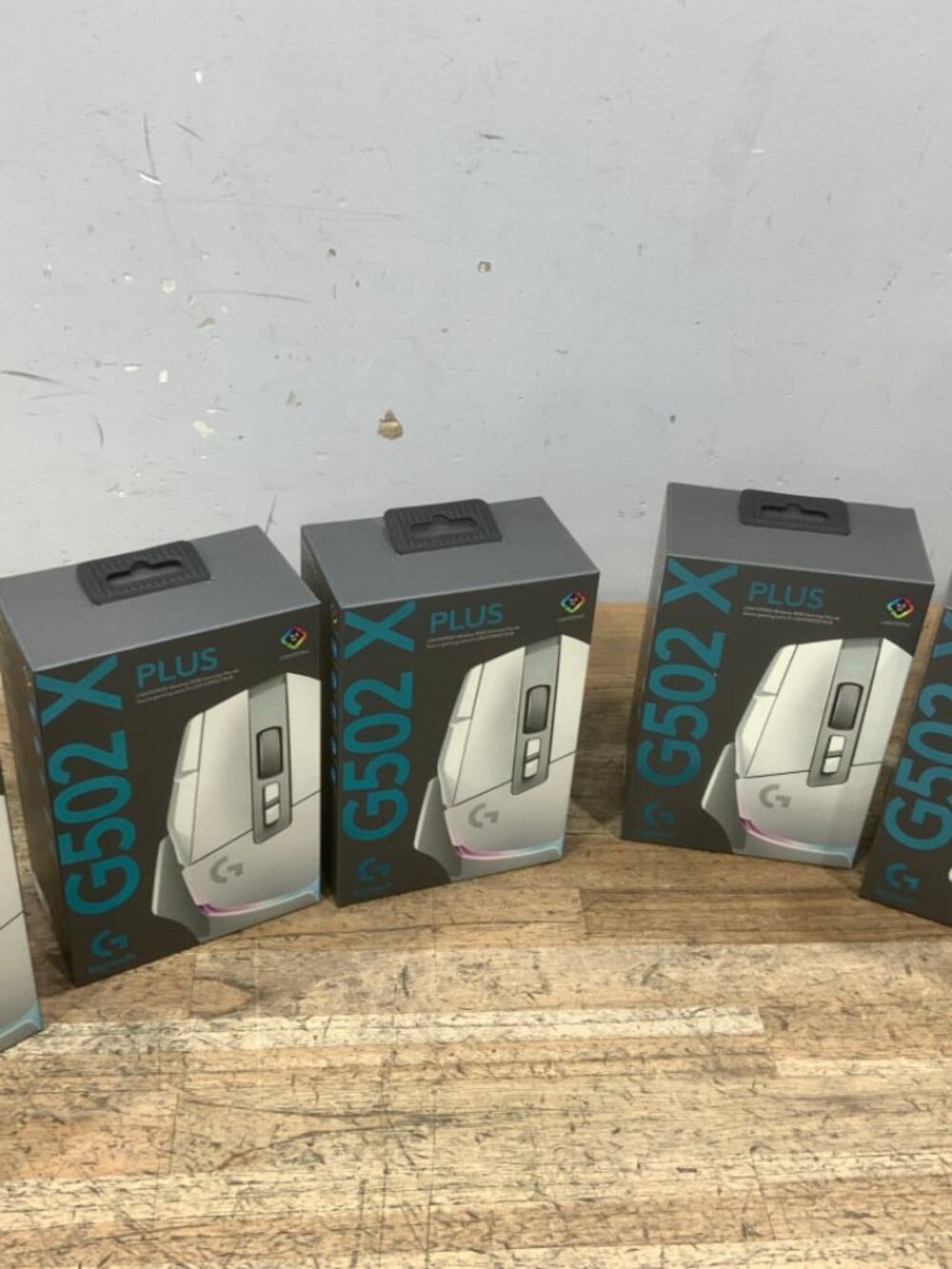 Logitech G502 X PLUS Wireless RGB Gaming Mouse White